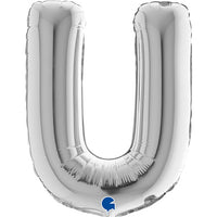 Grabo_Mini_Silver_Foil_Letter_U