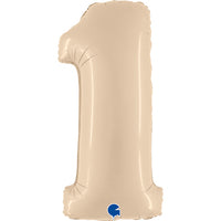 Grabo Satin Cream Foil Numbers 1