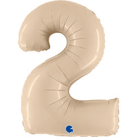 Grabo Satin Cream Foil Numbers 2