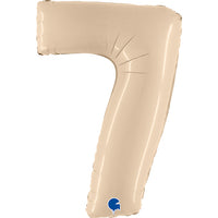 Grabo Satin Cream Foil Numbers 7