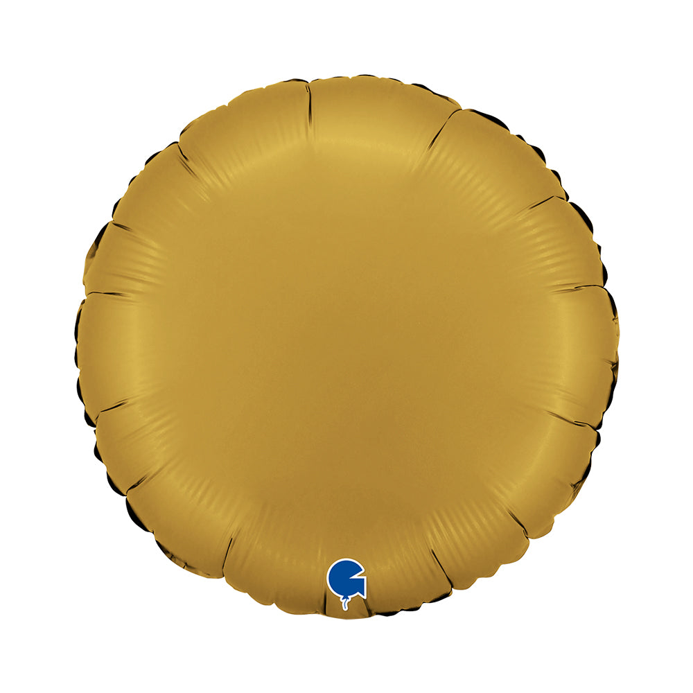 Grabo Satin Gold Round