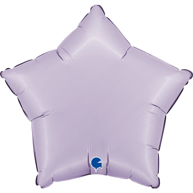 Grabo Satin Lilac Star Foil