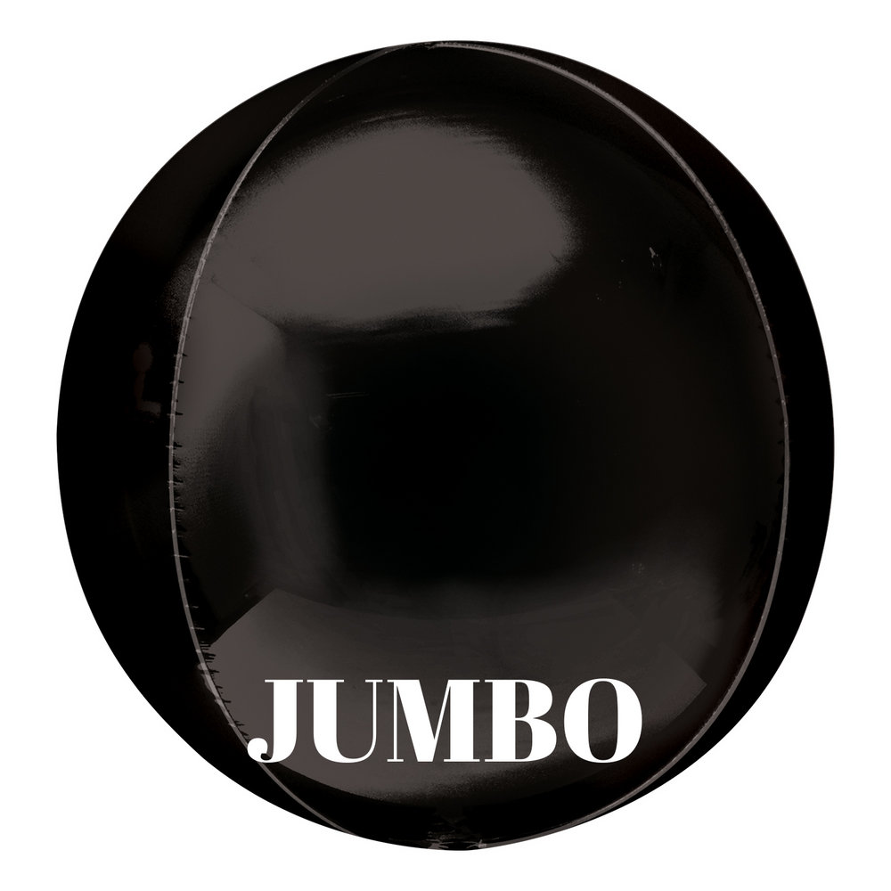 Anagram Jumbo Pastel Black Orbz Foil