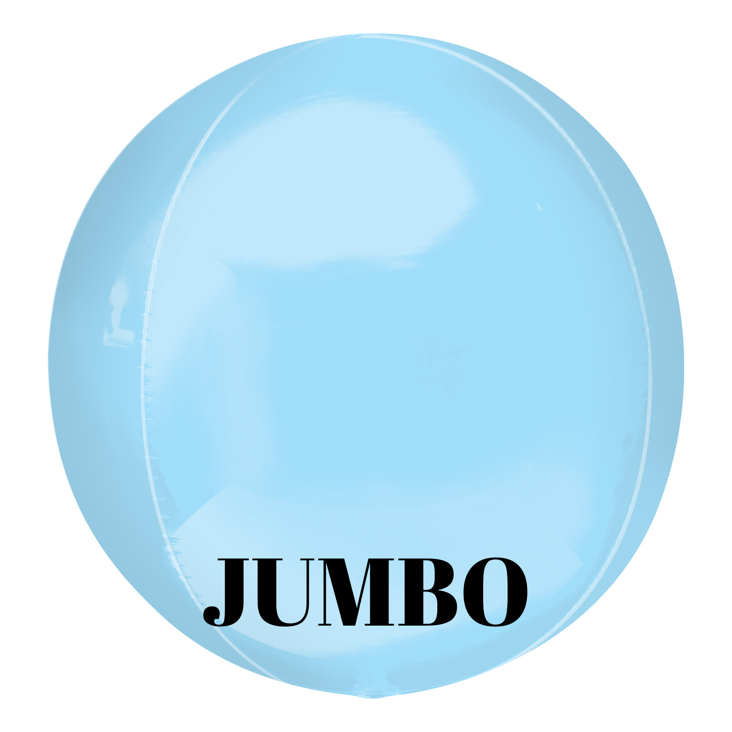 Anagram Jumbo Pastel Blue Orbz Foil