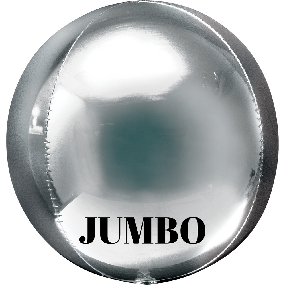 Anagram Jumbo Silver Orbz Foil