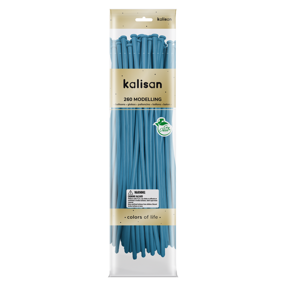 Kalisan Standard Baby Blue Modelling Balloons