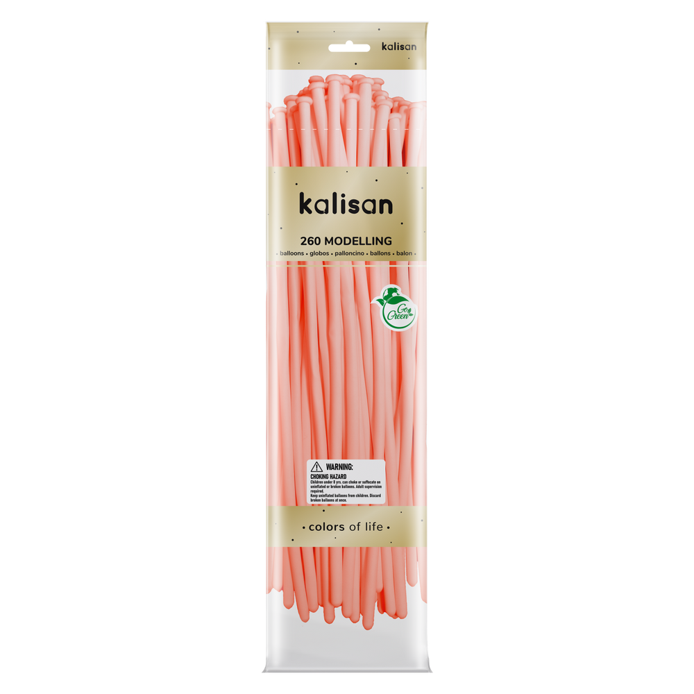 Kalisan Standard Baby Pink Modelling Balloons