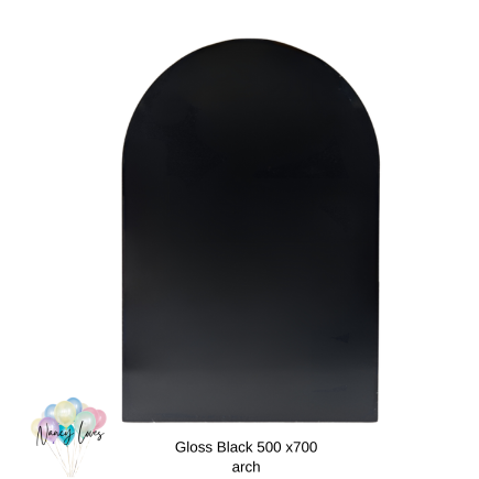 Nancy Loves - Arched Boards_black