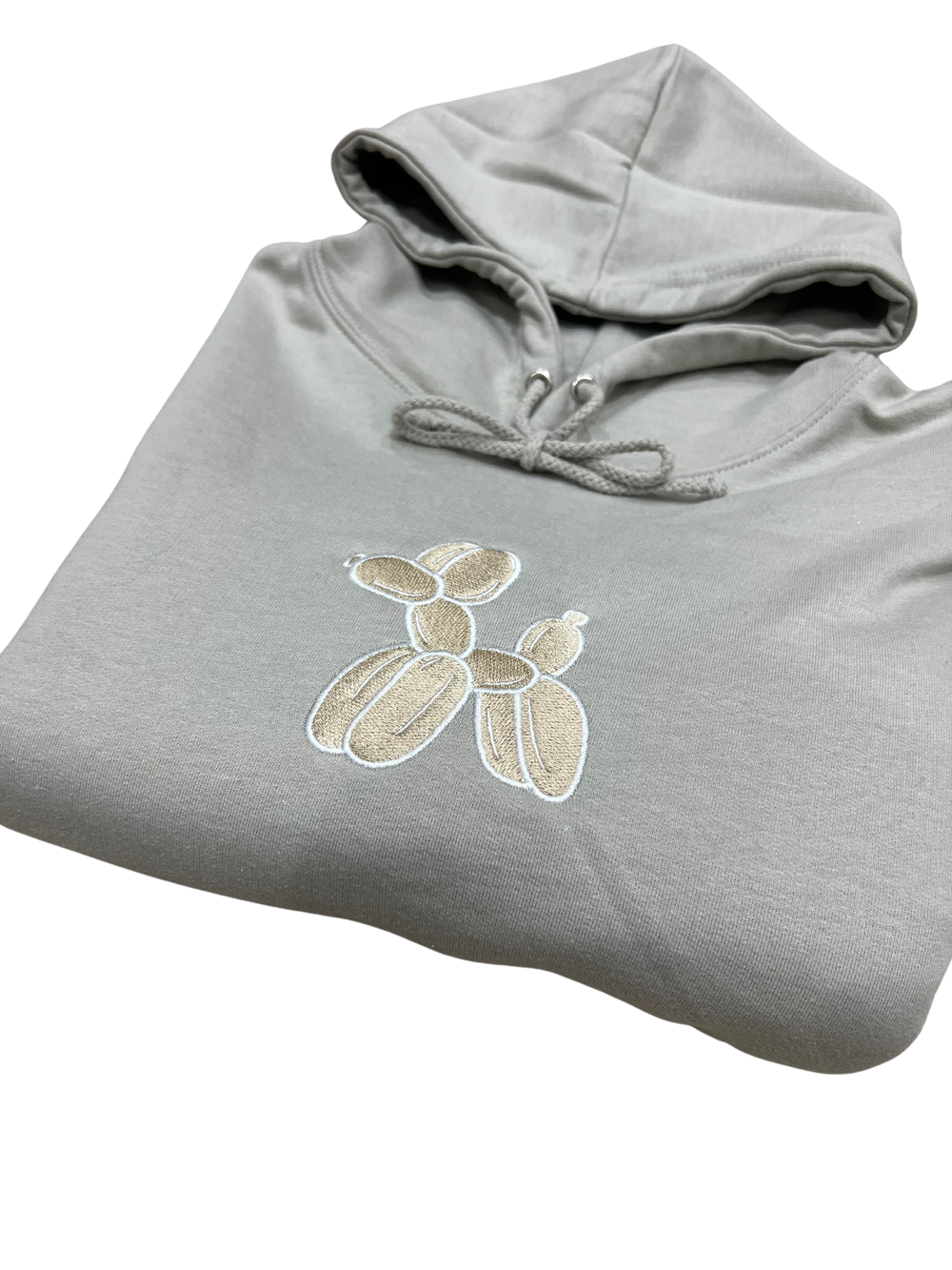 Balloon Dog Hoodie - Natural Stone