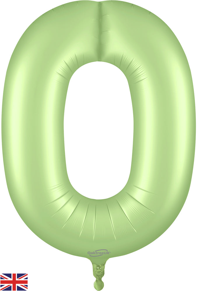 Oaktree Pistachio Foil Numbers 0-9
