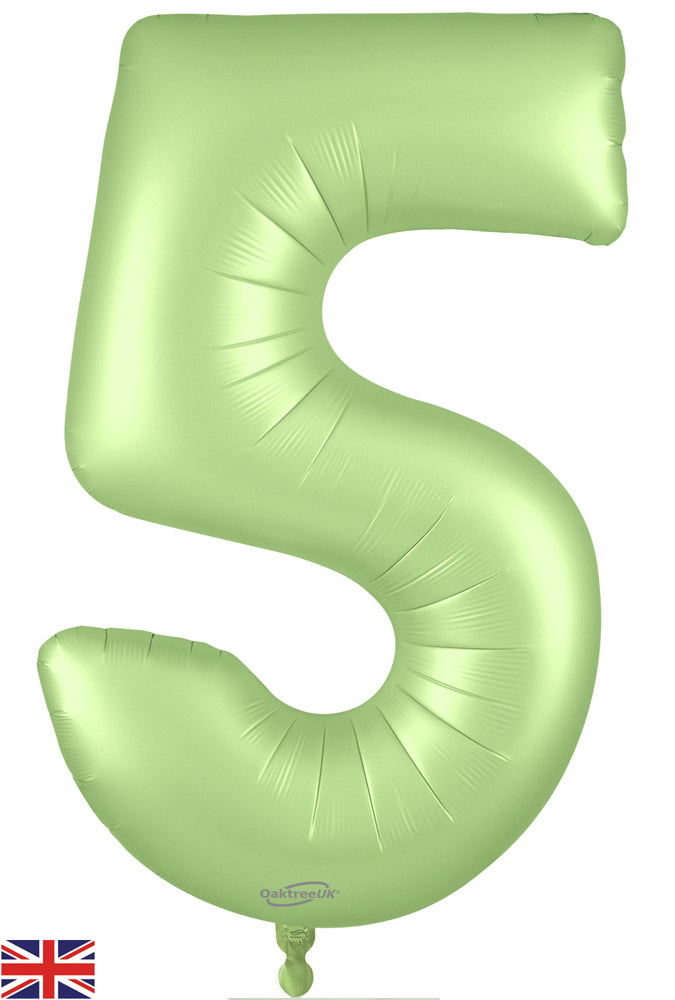 Oaktree Pistachio Foil Numbers 0-9