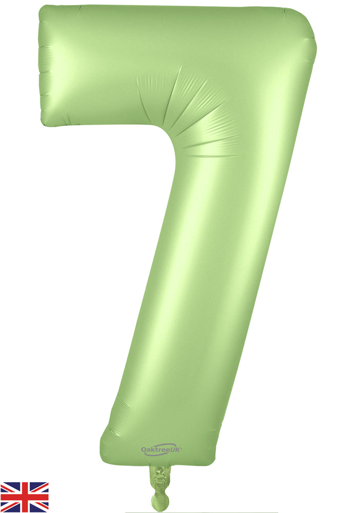 Oaktree Pistachio Foil Numbers 0-9