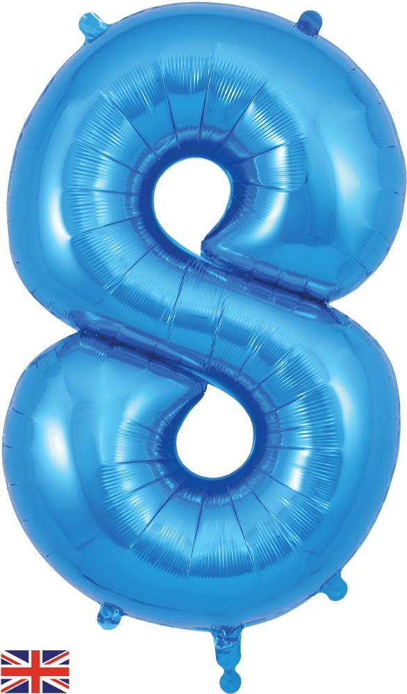 Oaktree Blue Foil Numbers 8