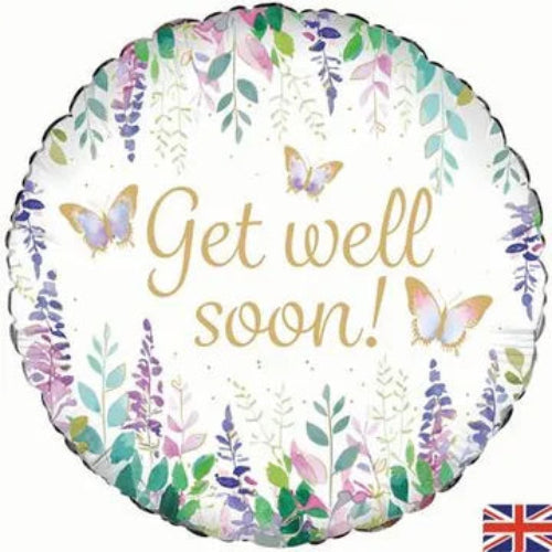 Oaktree Get Well Soon Floral Watercolour