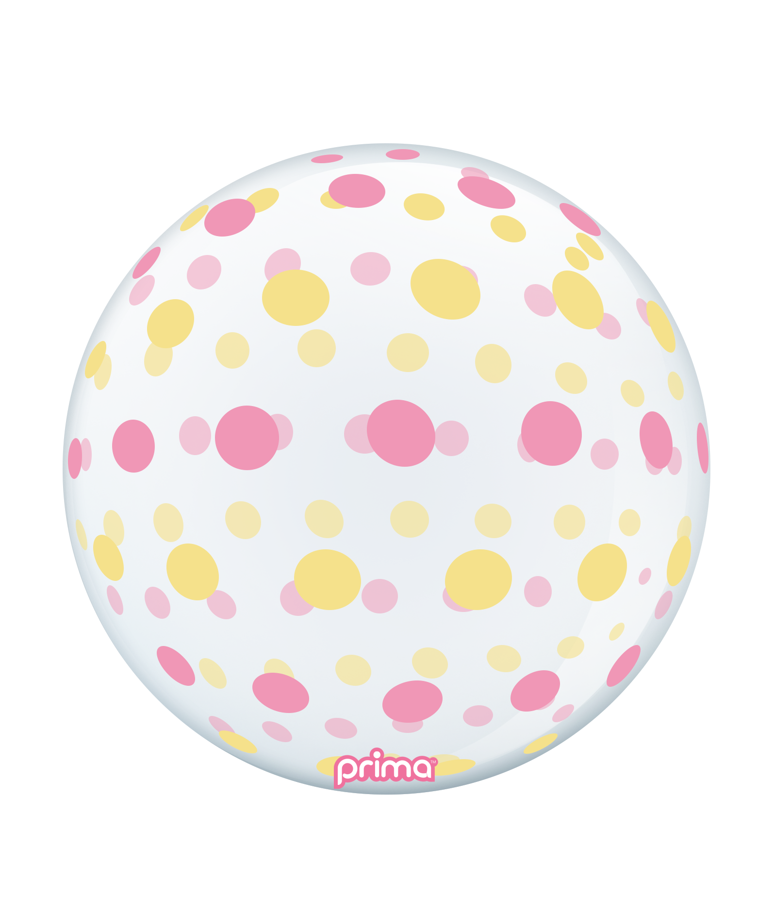 Prima Pink Gold Dots Sphere