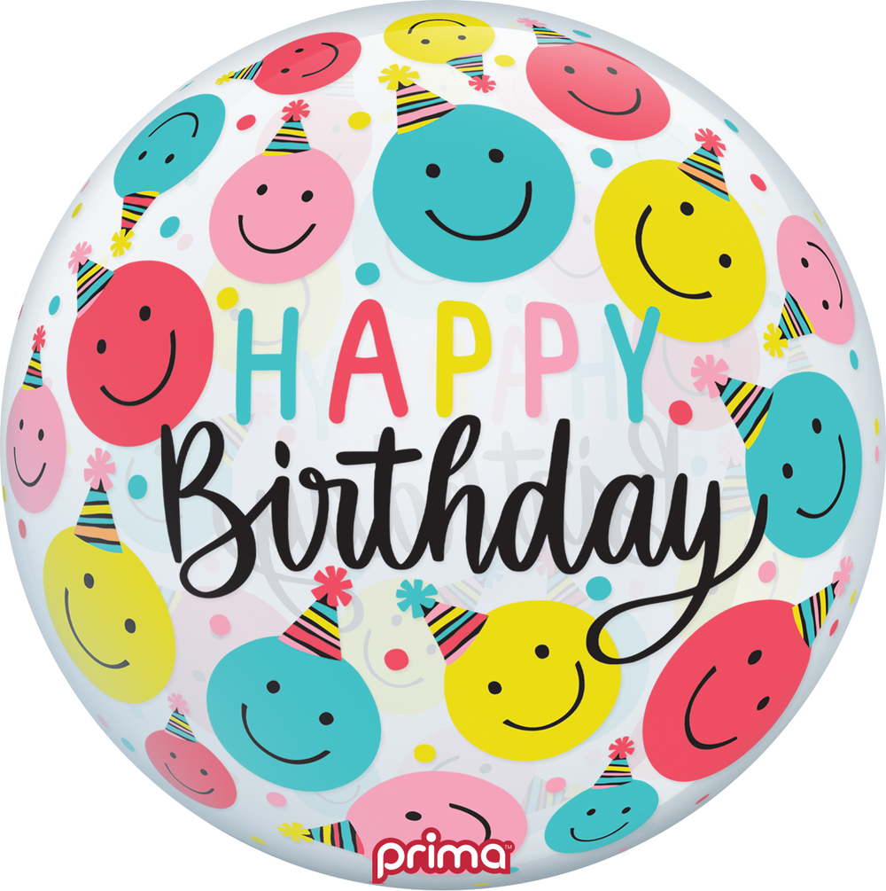 Prima Smiley Party Hats Birthday Sphere