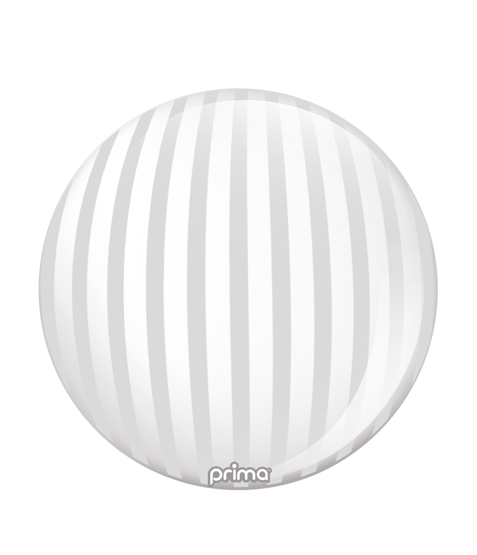 Prima Silver Stripe Sphere