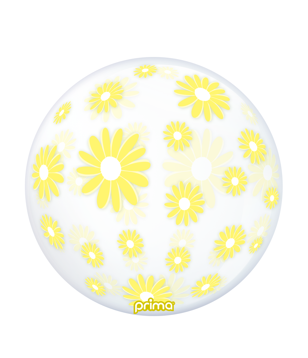 Prima Yellow Daisies Sphere