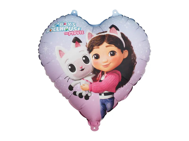 Party Deco Gabby's Dollhouse Heart Foil