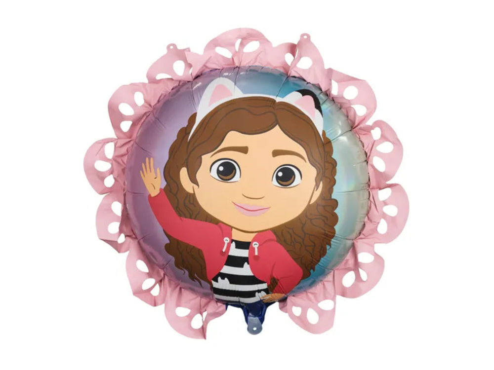 Party Deco Gabby's Dollhouse Ruffle Foil