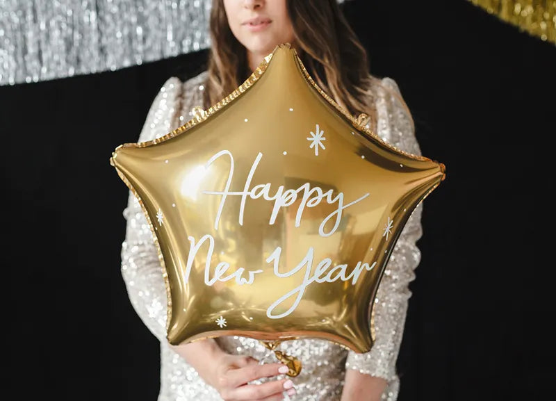 Party Deco Star Happy New Year Foil_1
