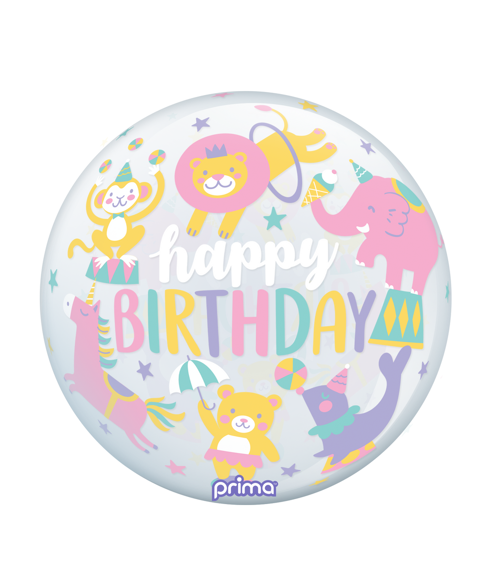 Prima Birthday Pastel Circus Sphere