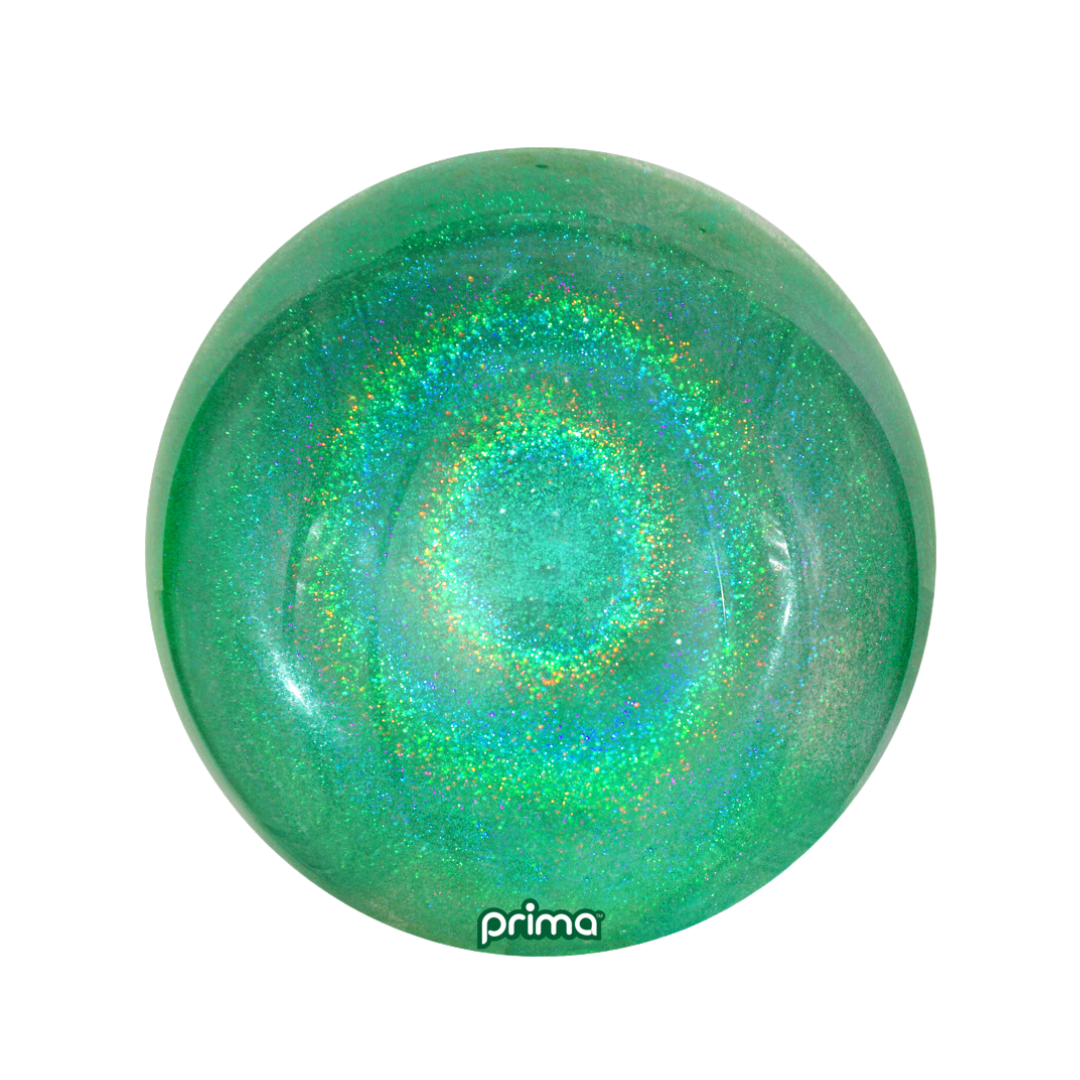 Prima Green Glitter Sphere