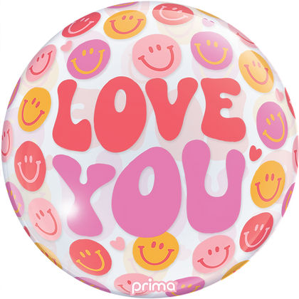 Prima Love You Smile Faces Sphere