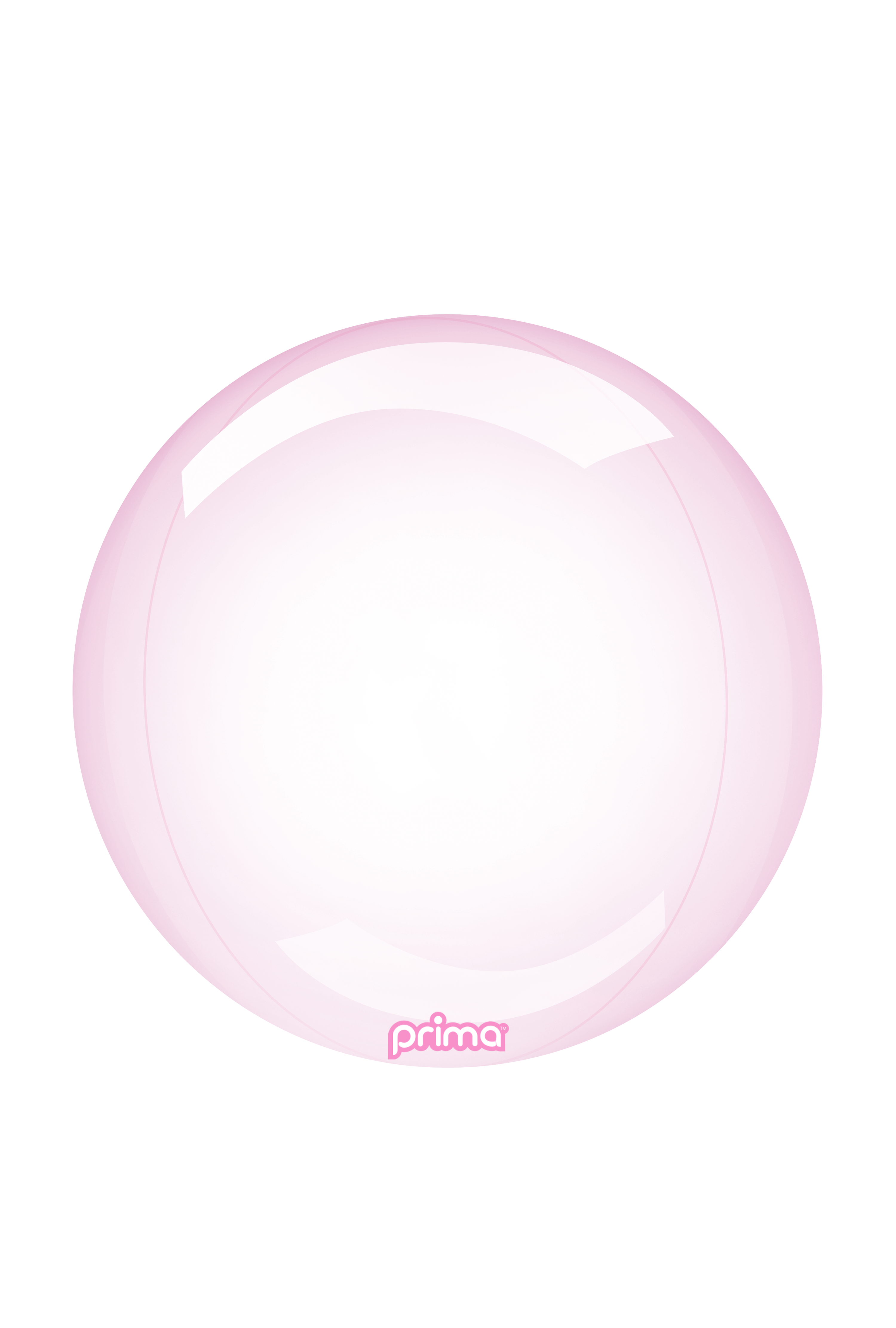 Prima Pink Glass Sphere