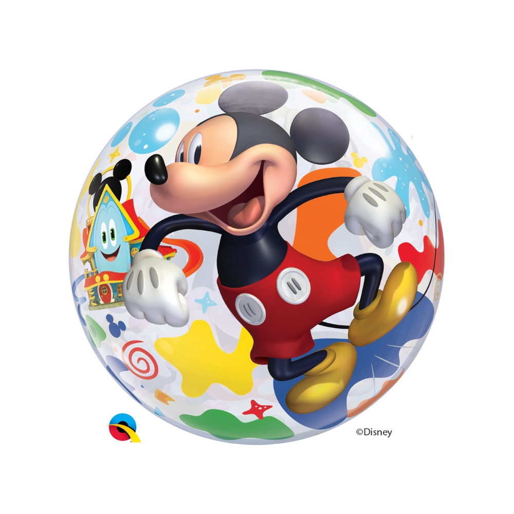 Qualatex Deco Bubble - Mickey Mouse Fun