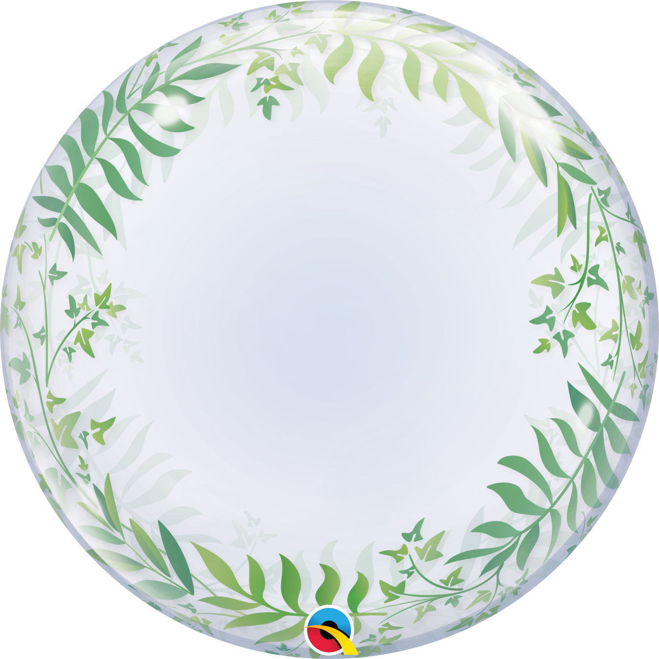 Qualatex Deco Bubble - Elegant Greenary