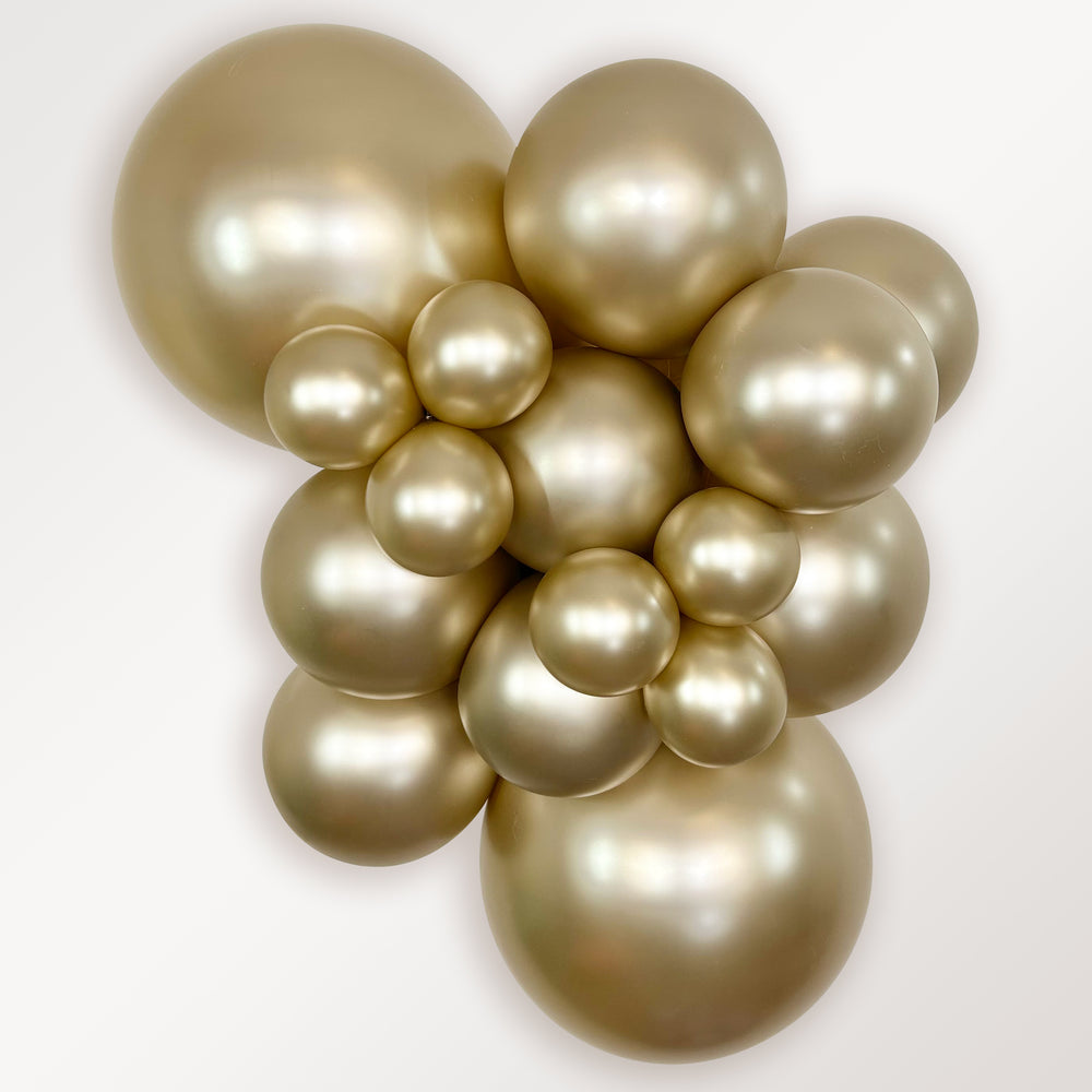 Sempertex Silk Gold Dust Modelling Balloons