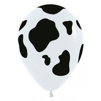 Sempertex Cow Print Latex Balloons