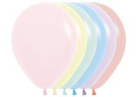 Sempertex Pastel Matte Assorted 12"