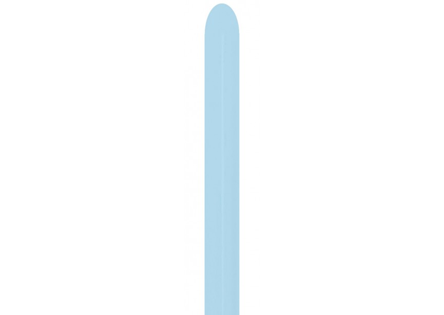 Sempertex Pastel Matte Blue Modelling Balloons