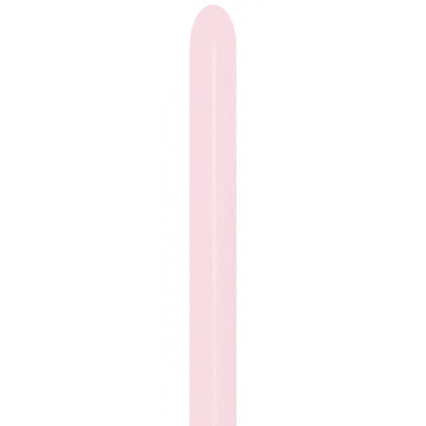 Sempertex Pastel Matte Pink Modelling Balloons