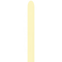 Sempertex Pastel Matte Yellow Modelling Balloons