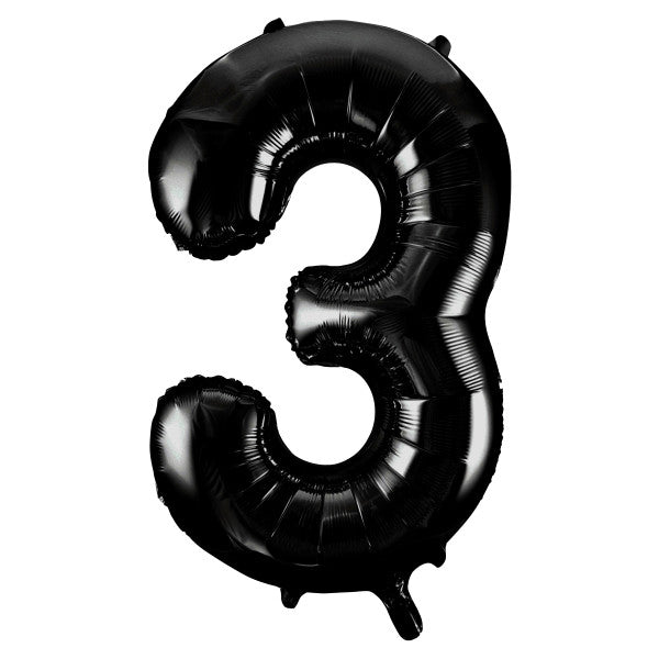 Unique Black Numbers 0-9