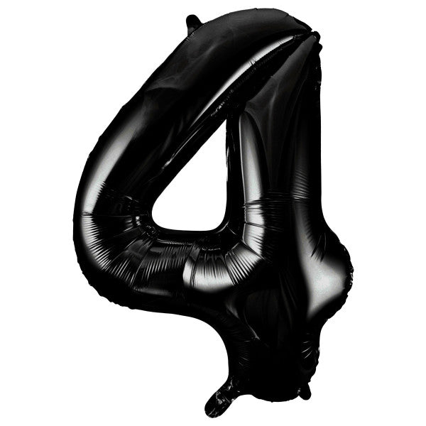 Unique Black Numbers 0-9