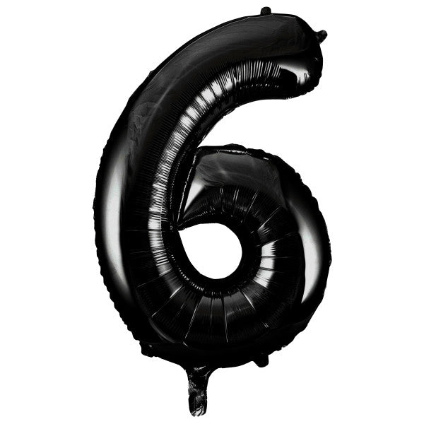 Unique Black Numbers 0-9