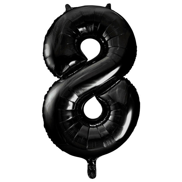 Unique Black Numbers 0-9