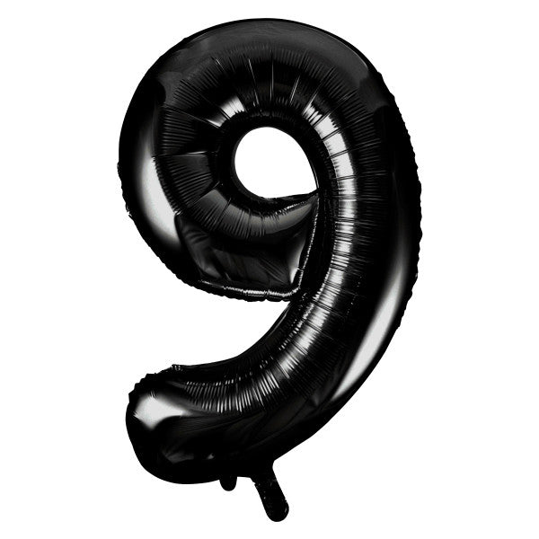 Unique Black Numbers 0-9