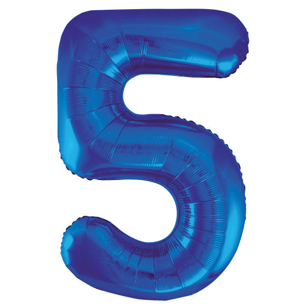 Unique Blue Numbers 0-9