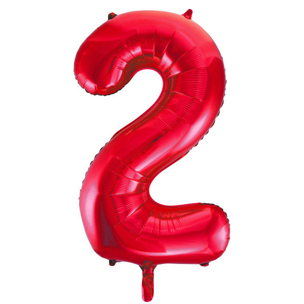 Unique Red Numbers 0-9
