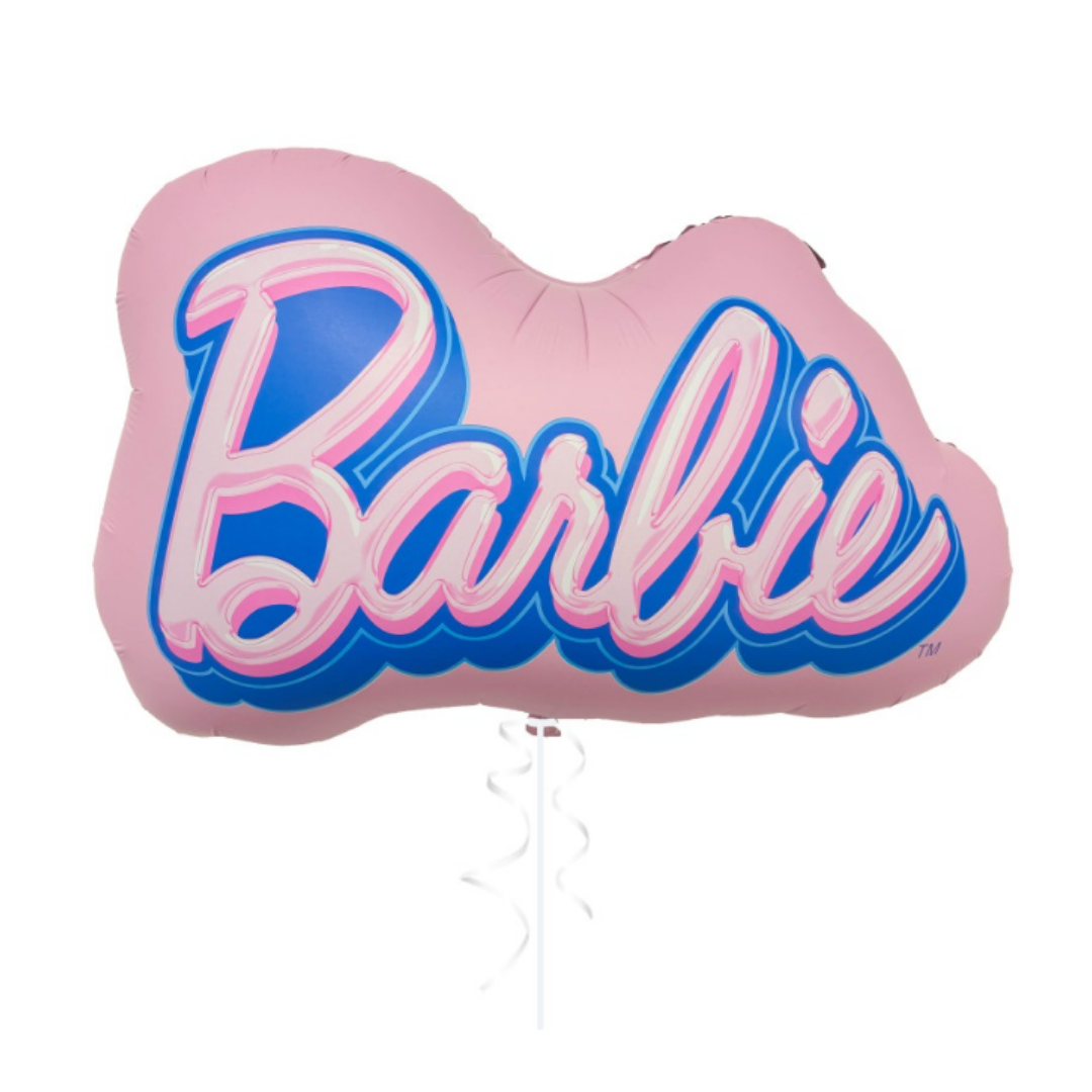 Unique Barbie Cloud-Shaped Giant Foil