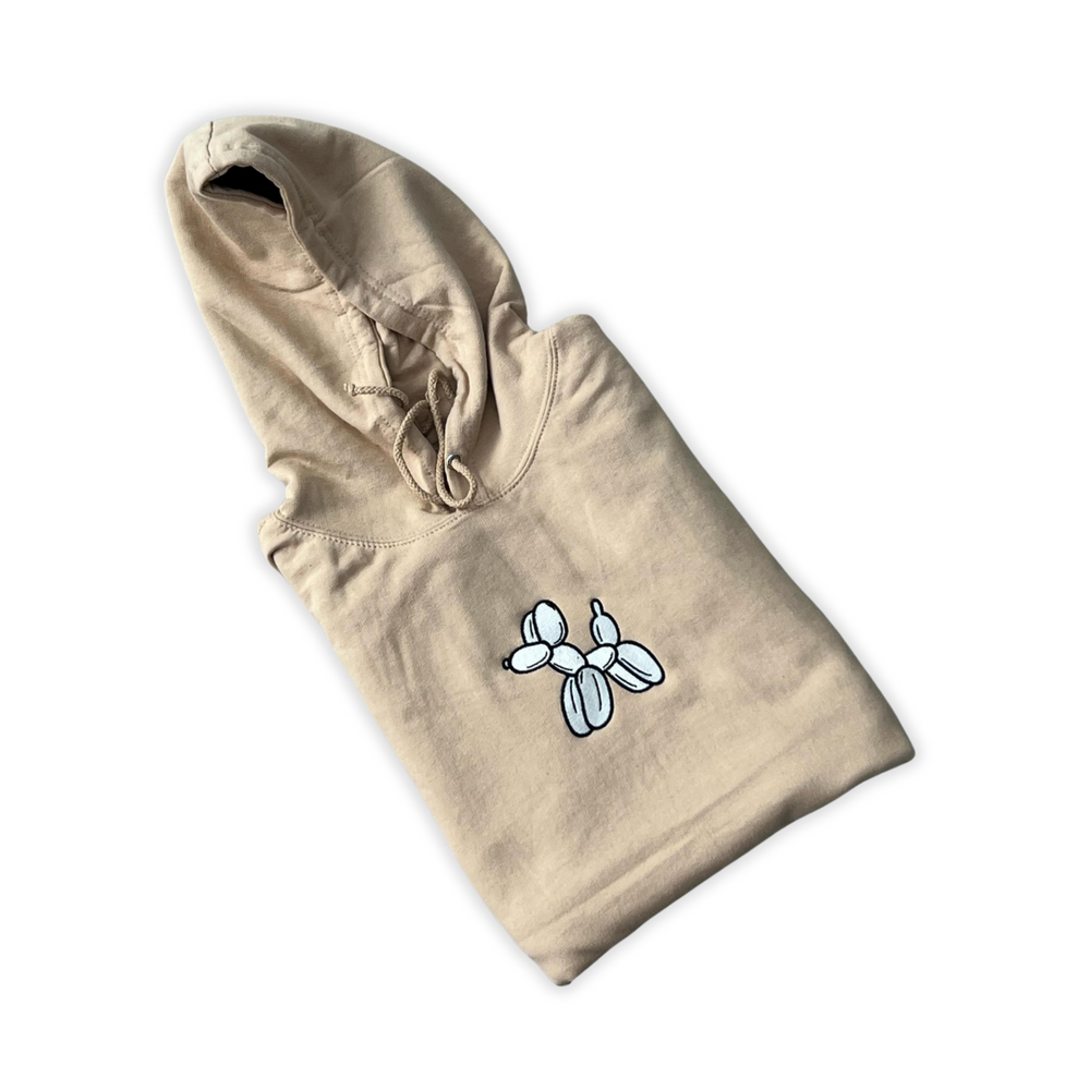 Balloon Dog Hoodie - Nude