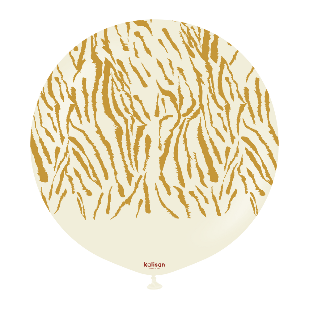 Kalisan Safari Tiger - Retro White Sand