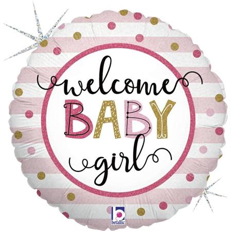 Betallic Baby Girl Stripes Foil