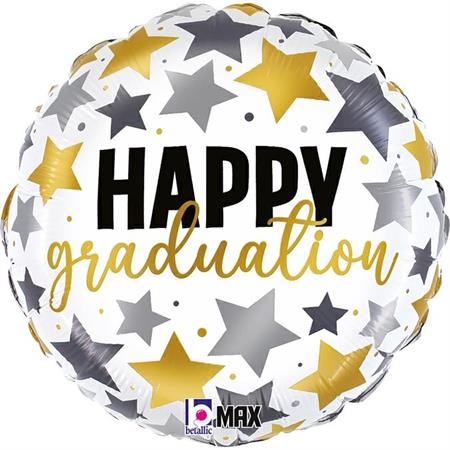 Betallic Graduation Metallic Stars Foil