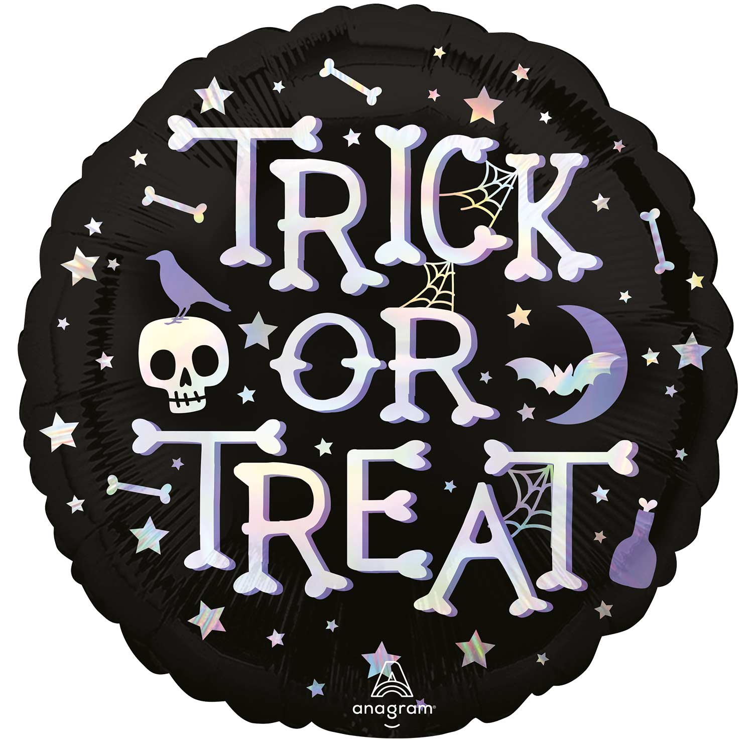 Anagram Trick or Treat Iridescent Standard Foil